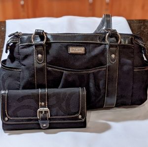 Black Purse and Wallet Bundle